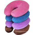 Polyester Beads Foam Fill Neck Memory Foam Travel Pillow